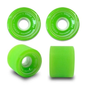 Yocaher Speed Cruiser 62mm Longboard Wheels - Solid Green - Picture 1 of 1