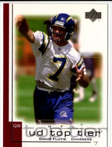 2001 Upper Deck UD Top Tier Doug Flutie No. 146 San Diego Chargers - Bild 1 von 2