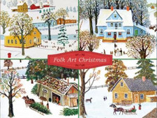 Konstantin Rodk Folk Art Christmas Deluxe Notecard Collectio (Cards) (UK IMPORT)