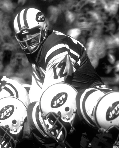 New York Jets Quarterback JOE NAMATH Glossy 8x10 Photo Football Print Poster Cover