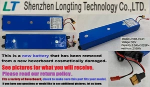 scooter  Shenzhen Longting  Li-ion battery  36V  LT1865-HL01   6.0Ah  216Wh 🔵 - Picture 1 of 20