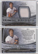 2015-16 Leaf Ultimate Memorabilia Silver Patch /12 Mike Bossy #UPM-15 Patch HOF
