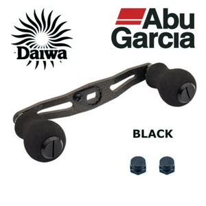 Daiwa Abu Garcia Lew's Okuma reel carbon fiber handle EVA knob 106mm BLACK - Picture 1 of 3