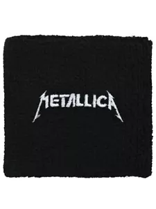 Metallica Sweatband Logo Black - Picture 1 of 3