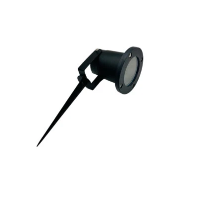 FARETTO PICCHETTO ORIENTABILE DA GIARDINO LAMPADINE GU10 IP65 IMPERMEABILE - Immagine 1 di 4