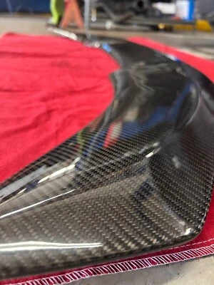 FERRARI 488 SPIDER 2016-2019 CARBON FIBER REAR TRUNK SPOILER WING/LIP - Image 1 of 4