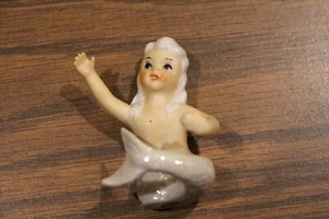 Vintage porcelain Mermaid candle climber - Picture 1 of 2