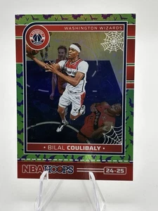 2024-2025 Panini Haunted Hoops Bilal Coulibaly #164 Green Holo Bats 140/399 - Bild 1 von 2