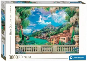 Clementoni Jigsaw Puzzle 3000 Pieces Lush Terrace On Lake - Picture 1 of 2