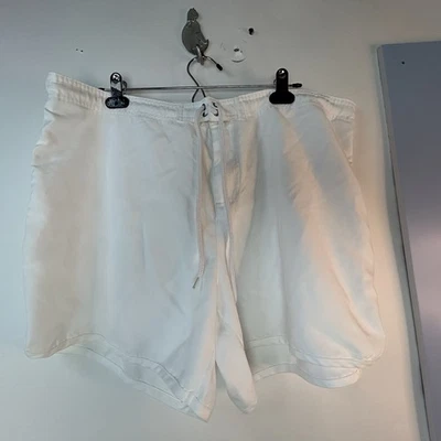 Shorts de natação Catalina feminino plus size prancha 1X (16W) branco - Imagem 1 de 4