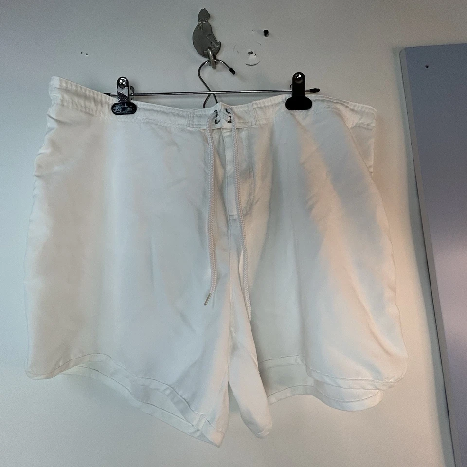 Pantalones Cortos Catalina Mujer Talla Grande Tabla Natación Cubrir 1X (16W) Blanco Foto 1 de 4