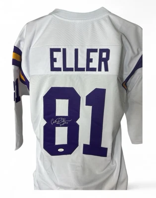 Carl Eller autographed signed Minnesota Vikings jersey JSA Witnessed COA - Image 1 of 3
