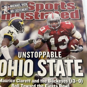 Unstoppable Ohio State Sports Illustrated 2 dicembre 2002 - Maurice Clarett - Foto 1 di 7