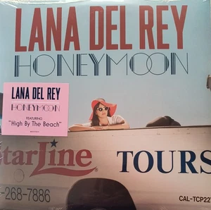 Lana Del Rey - Honeymoon - 2LP - Pink Hype Sticker - New/Sealed Vinyl - Picture 1 of 11