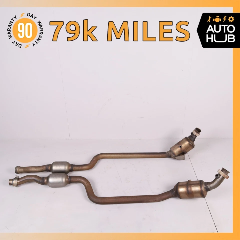 Conjunto de tubo de escape de motor Mercedes W207 E350 C350 RWD 2124910101 FABRICANTE DE EQUIPAMENTO ORIGINAL 79k - Imagem 1 de 4