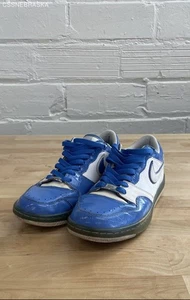 Nike Court Blue Mens Force Low Shoes Premium Ryo the Skywalker 318499-411 Size 8 - Picture 1 of 10