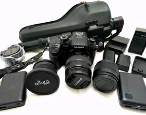Filmmaking Bundle: LUMIX GH4, Lumix G 12-35mm F2.8, Lumix G 25mm F1.7, Gimbal + - Picture 1 of 21