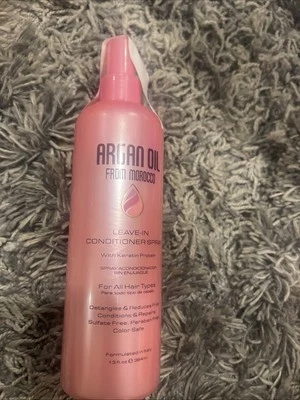 Crema reparadora acondicionadora sin enjuague Cantu con aceite de argán 16 OZ Foto 1 de 3