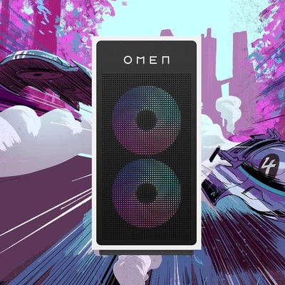 HP OMEN 35L Gaming AMD Ryzen 7 8700F 16GB DDR5 NVIDIA GeForce RTX 5060 Ti 16GB G - Image 1 of 4