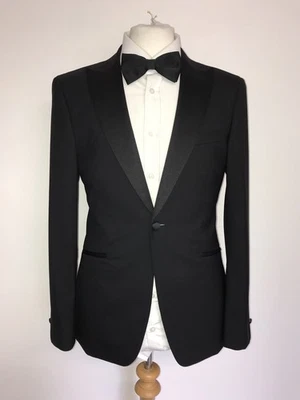 KIN JOHN LEWIS -Slim Fit WOOL Dinner SUIT - 42 Short - W36 L29 -WORN ONCE TUXEDO - Image 1 of 4