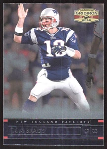 1320J 2007 Donruss Gridiron Gear #57 Tom Brady - Bild 1 von 2