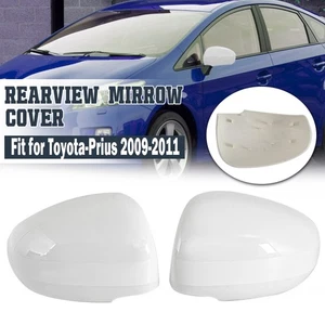 US For 2010-2015 Toyota Prius Side Rearview Mirror Cover Cap Replacement Plug-In - Picture 1 of 14