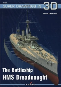 The Battleship HMS Dreadnought - Kagero Super Drawings in 3D - Bild 1 von 1