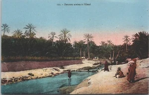 Postal de colección Túnez Femmes Arabes à l'Oued B114 - Imagen 1 de 2