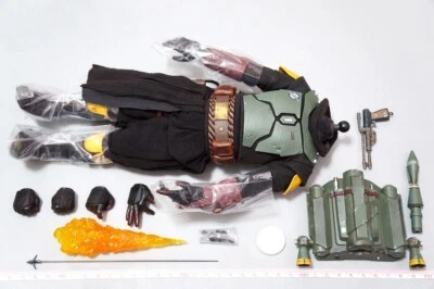 Action Body Figure 1/6 Hot Toys HT Star Wars The Mandalorian Boba Fett HT TMS055 - Image 1 of 3