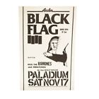 Original 1984 Punk Black Flag Flyer with Ramones & Minutemen