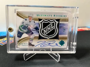 2015-16 Jared McCann Upper Deck Ultimate Collection Rookie Shield Auto RPA 1/1 - Picture 1 of 1