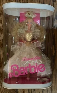 Vintage Dream Girl Barbie Doll Gold Dress Mattel Foreign Issue Philippines 1991 - Picture 1 of 5