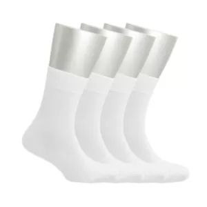 Cosyfeel® Women Crew Dress Socks 4-Pack Cotton Material Durable Seamless Toe - Picture 1 of 80