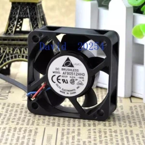DELTA 5020 5cm double ball 12V0.21A with speed measurement CPU fan AFB0512HHD - Picture 1 of 5