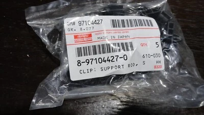 CLIP DE SOPORTE DE VARILLA DE CAPÓ ISUZU VEHICROSS OEM 99-01 Foto 1 de 3