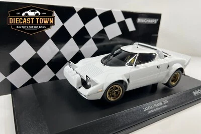 1:18 MINICHAMPS 1974 LANCIA Stratos White 155741700 - Image 1 of 4