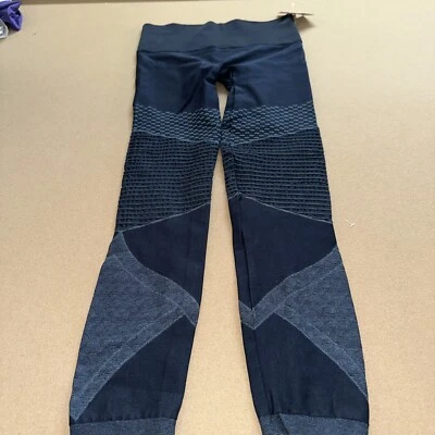 Женские бесшовные леггинсы SPANX Moto Indigo Sky размер Large 50200r - Изображение 1 из 4