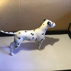 Beswick Pottery Arnoldene Dalmatian Standing 5 1/2" High 8" Long 2 1/8" Wide - Foto 1 di 6
