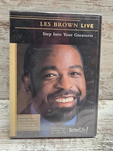 Les Brown Live Step Into Your Greatness DVD / CD Better Life Media NEW - Picture 1 of 1