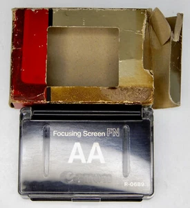 Canon AA Focusing Screen for New F-1  #Box 1 ............ Minty - Picture 1 of 8