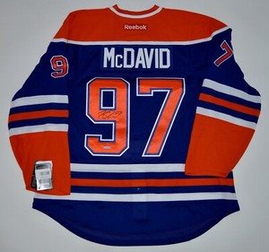 connor mcdavid signed jersey ebay