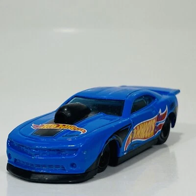 Hot Wheels 10 Pro Stock Camaro Blue 2020 HW Race Team 3/5 Loose 250/250 - Image 1 of 4