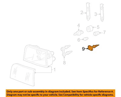 Faro OEM FORD-Lámparas delanteras-Tornillo de ajuste F8AZ13032BA Foto 1 de 2