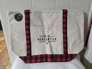 Pioneer Woman Mercantile Reversable Large Tote Bag NWT - Picture 1 of 4