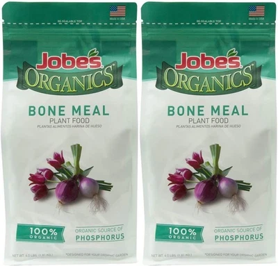 Fertilizante para comidas óseas Jobe's Organics, paquete de 4 lb - 2 Foto 1 de 4