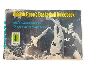 Vintage 1967 Kentucky Wildcats Adolph Rupp's Basketball Guidebook  Adolph Rupp - Picture 1 of 7