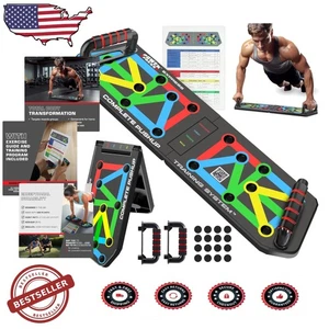 Powerpress Express Liegestützbrett, faltbares Home Gym, 30+ Positionen, max 136 kg - Bild 1 von 8