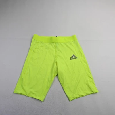 adidas Techfit Compression Shorts Men's Yellow New without Tags - Image 1 of 4
