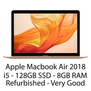 Apple MacBook Air 2018 13" (128GB SSD, Intel Core i5 8th Gen, 8GB) - Picture 1 of 1