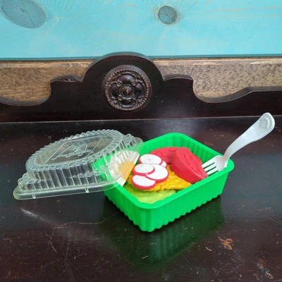 Fisher Price Vintage Mcdonalds Play Food Toy Salad Rare Near Complete - Image 1 of 4